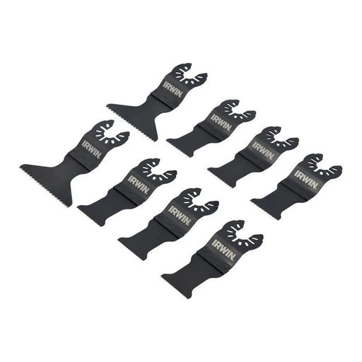 Irwin® IW1017112 Oscillating Blade Set, 8 Piece