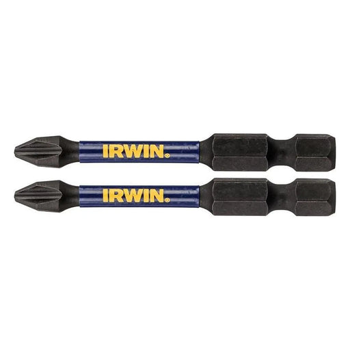 Irwin® Impact Pro Performance Screwdriver Bits PH2 57mm (Pack 2)
