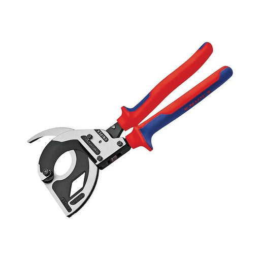Knipex 3 Stage Ratchet Action Cable Cutters Multi-Component Grip 320mm