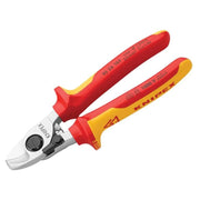 Knipex VDE Cable Shears with Return Spring 165mm