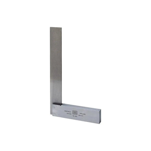 Moore & Wright 4006 Engineer's Square Grade B 150mm (6in) (Retail Packaging)