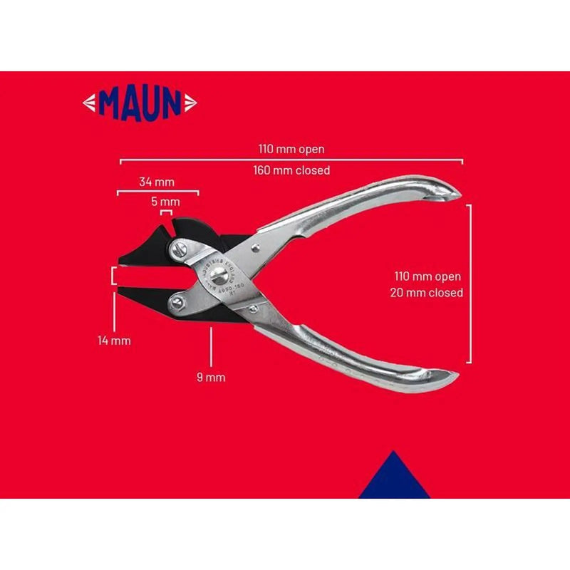 Maun Side Cutter Parallel Pliers 160mm