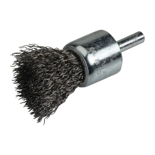 Lessmann DIY End Brush with Shank 23mm, 0.30 Steel Wire