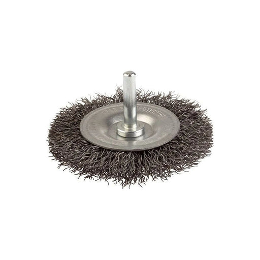 Lessmann DIY Wheel Brush 100 x 10mm, 0.35 Steel Wire
