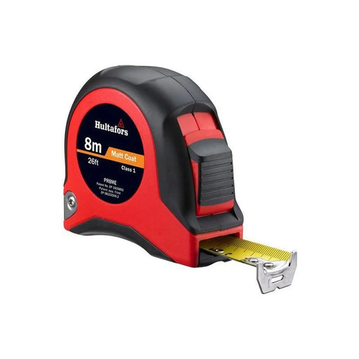 Hultafors PR8ME Short Steel Tape 8m/26ft (Width 25mm)