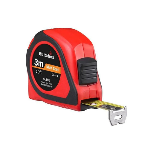 Hultafors SL3ME Short Steel Tape 3m/10ft (Width 16mm)