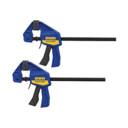 Irwin® Quick-Grip® Mini Bar Clamp Twin Pack 150mm (6in)