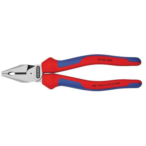 Knipex High Leverage Combination Pliers Multi-Component Grip 200mm