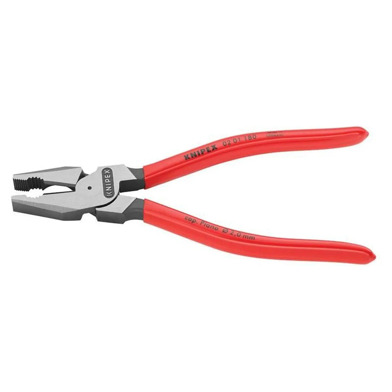 Knipex High Leverage Combination Pliers PVC Grip 180mm