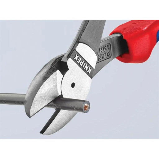 Knipex High Leverage Diagonal Cutters Multi-Component Grip 180mm
