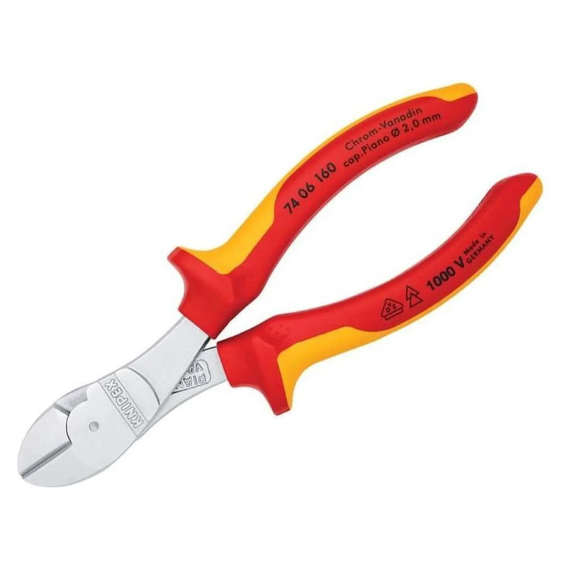 Knipex VDE High Leverage Diagonal Cutter 160mm