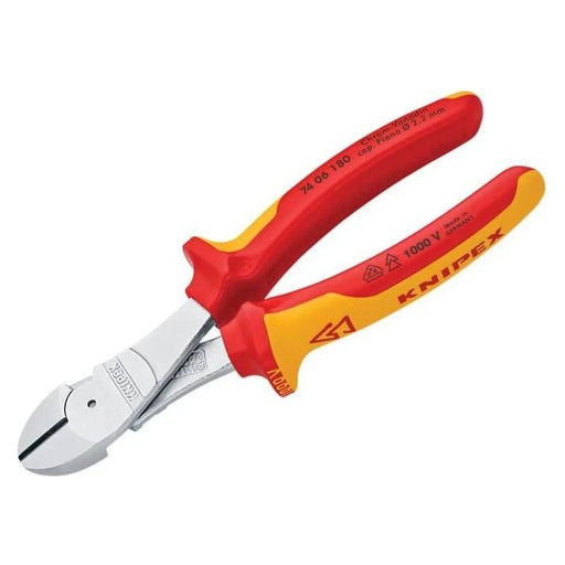 Knipex VDE High Leverage Diagonal Cutter 180mm