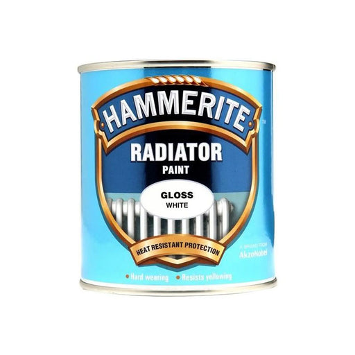 Hammerite Radiator Paint Gloss White 500ml