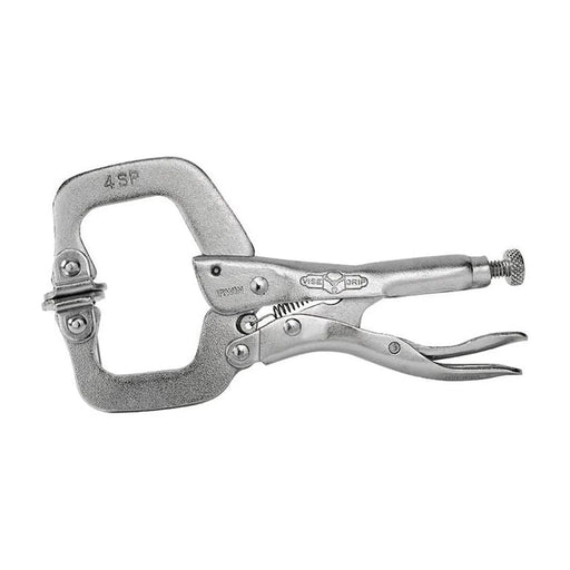 Irwin® Vise-Grip® 4SP Locking C-Clamp Swivel Pad 100mm (4in)