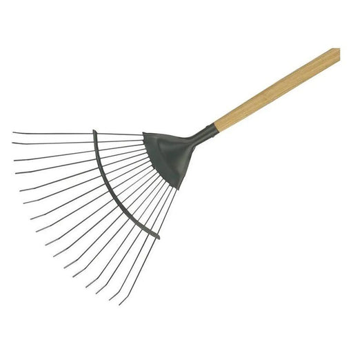 Kent & Stowe Carbon Steel Lawn & Leaf Rake, FSC®