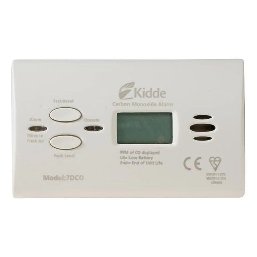 Kidde K7DCO Digital Carbon Monoxide Alarm (10-Year Sensor)