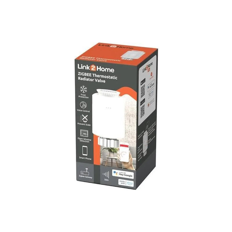 Link2Home Zigbee Thermostatic Radiator Valve