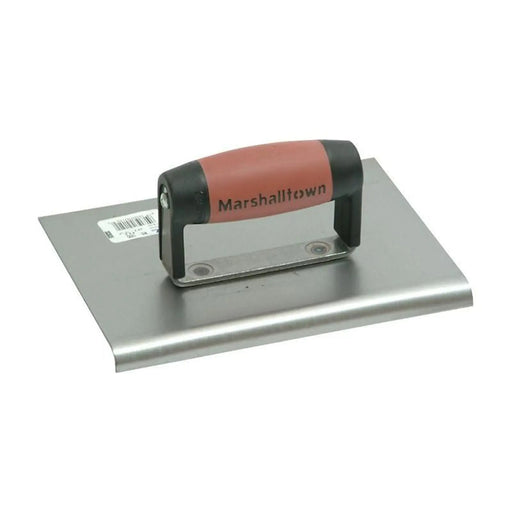 Marshalltown M120D Cement Edger Straight End Durasoft Handle 8 x 6in