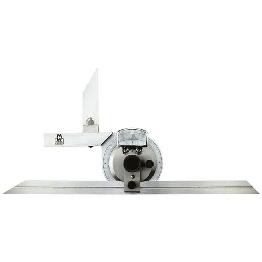 Moore & Wright MW500-01 Universal 360° Bevel Protractor with 150/300mm Blades