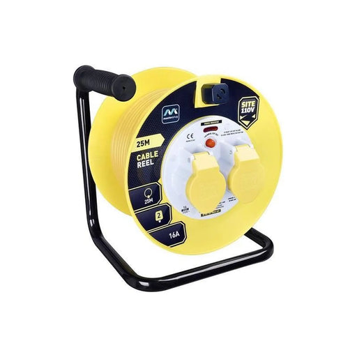 Masterplug Cable Reel 110V 16A Thermal Cut-Out 25m