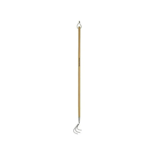 Kent & Stowe Stainless Steel Long Handled 3-Prong Cultivator, FSC®