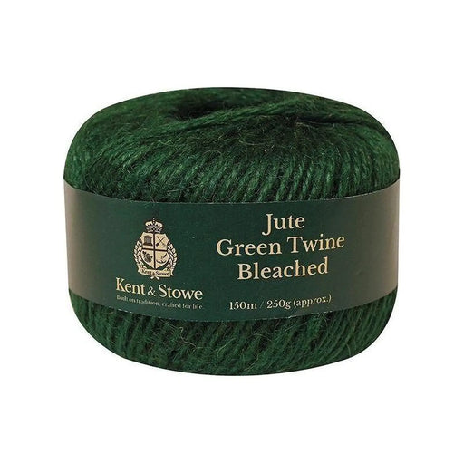 Kent & Stowe Jute Twine Bleached Green 150m (250g)