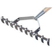Kent & Stowe Stainless Steel Long Handled Scarifying Rake, FSC®