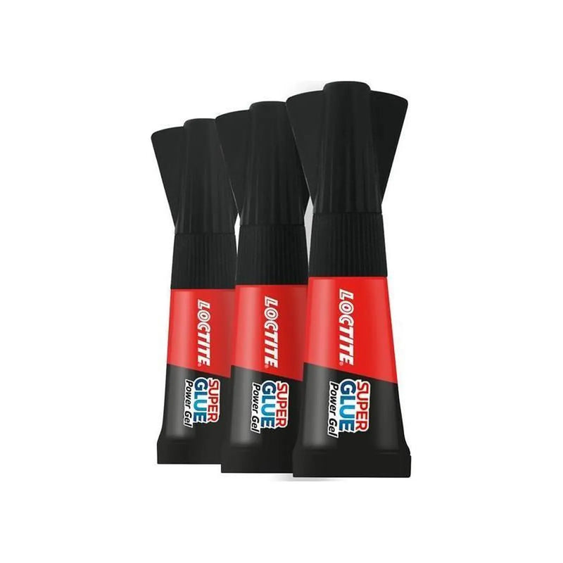 Loctite Super Glue Power Gel Mini Tube Trio 3 x 1g