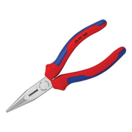 Knipex Snipe Nose Side Cutting Pliers (Radio) Multi-Component Grip 160mm (6.1/4in)