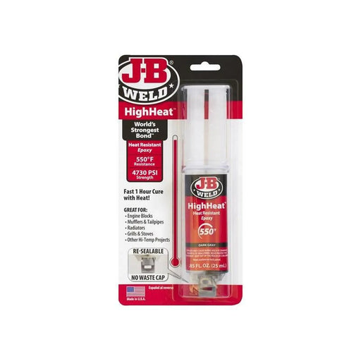 J-B Weld HighHeat™ Epoxy Syringe 25ml