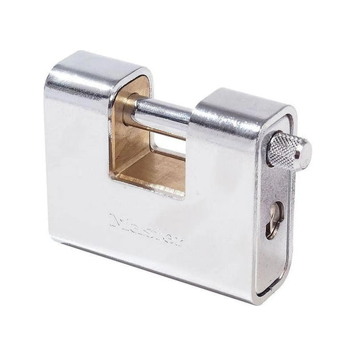 Master Lock Armoured 80mm Zinc Body Shutter Padlock