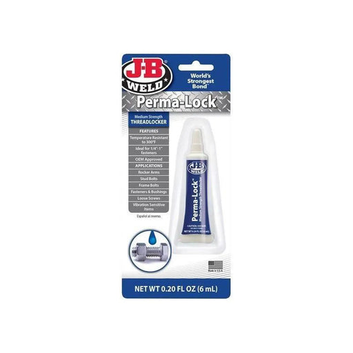 J-B Weld Perma-lock Blue Medium Strength Threadlocker 6ml