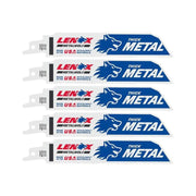 Lenox MultiWolf Wave Edge Reciprocating Saw Blade 152 x 25 x 1.1mm 14 TPI (Pack 5)