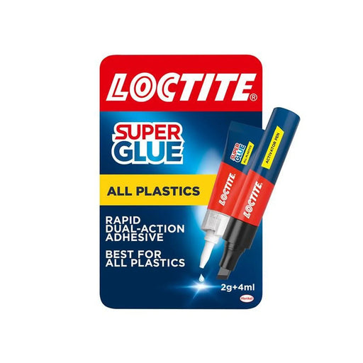 Loctite Super Glue All Plastics Pen 2g + 4ml Tube