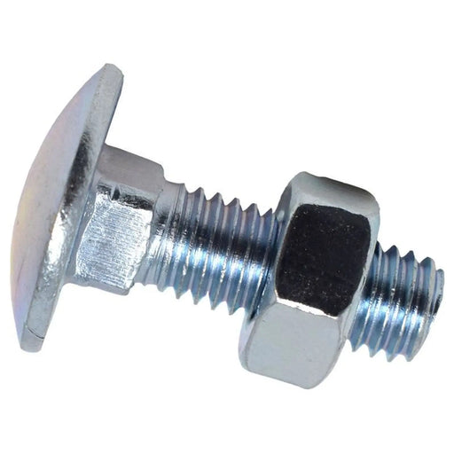 METALMATE® METALMATE Cup Square Hex Bolt & Nut ZP M8 x 25mm Box 50