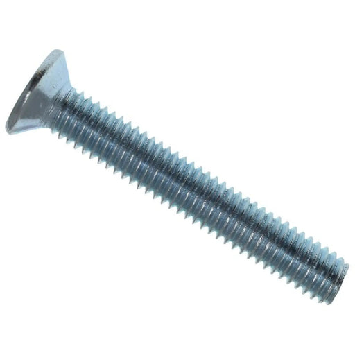 METALMATE® METALMATE Machine Screw Pozi Compatible CSK ZP M6 x 40mm Box 25