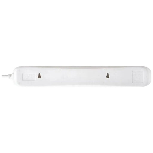 Masterplug Extension Lead 240V 6-Gang 13A White 2m
