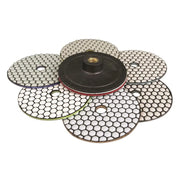 MEXCO Ceramica Diamond Dry Polishing Kit, 8 Piece