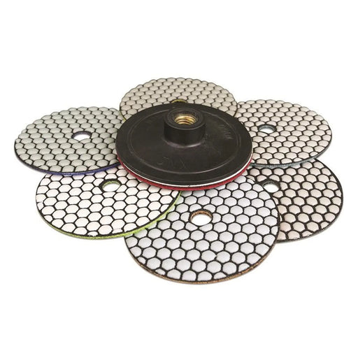 MEXCO Ceramica Diamond Dry Polishing Kit, 8 Piece