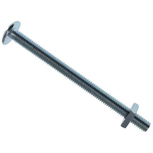 METALMATE® METALMATE Roofing Bolt & Nut ZP M6 x 80mm (Box 25)