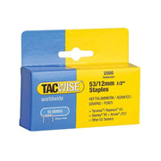 Tacwise 53 Light-Duty Staples 12mm (Type JT21  A) (Pack 2000)