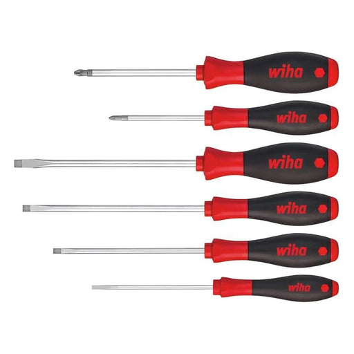 Wiha SoftFinish® SL/PH Screwdriver Set, 6 Piece