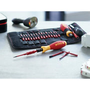 Wiha TorqueVario®-S electric Screwdriver Set, 19 Piece