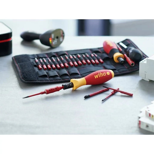 Wiha TorqueVario®-S electric Screwdriver Set, 19 Piece