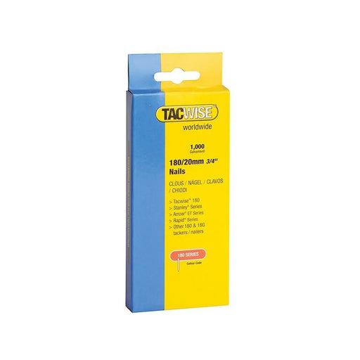 Tacwise 180 18 Gauge 35mm Nails (Pack 1000)