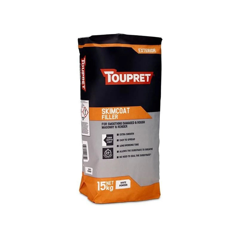 Toupret Exterior Skimcoat Filler 15kg