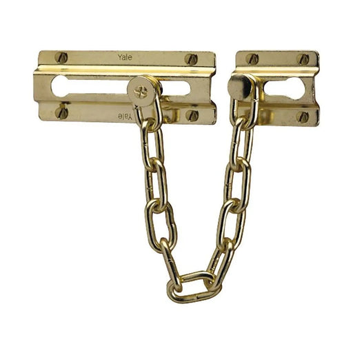 Yale Locks P1037 Door Chain Brass Finish