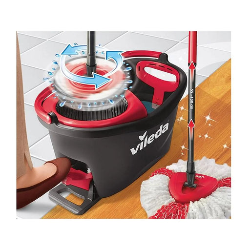 Vileda Turbo Spin Mop & Bucket Kit