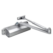 Union CE3F Fixed Size 3 Rack & Pinion Door Closer Silver