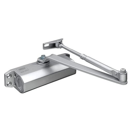 Union CE3F Fixed Size 3 Rack & Pinion Door Closer Silver